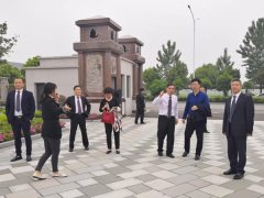 江苏盐城大丰福寿园辅导来浙江人生就是博官网调研